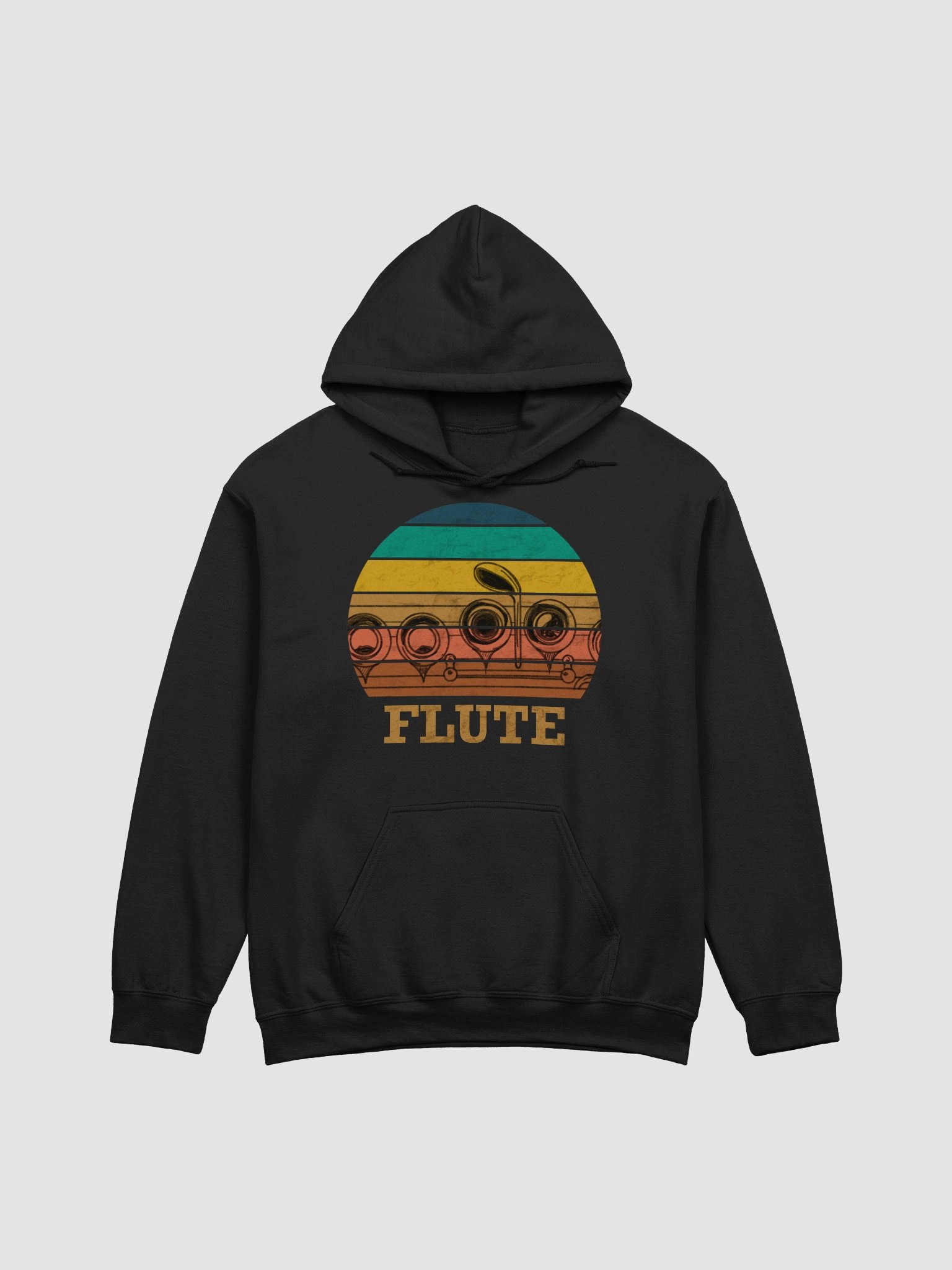 Streetwise Flute Vibes Hoodie - Unisex product image (1)