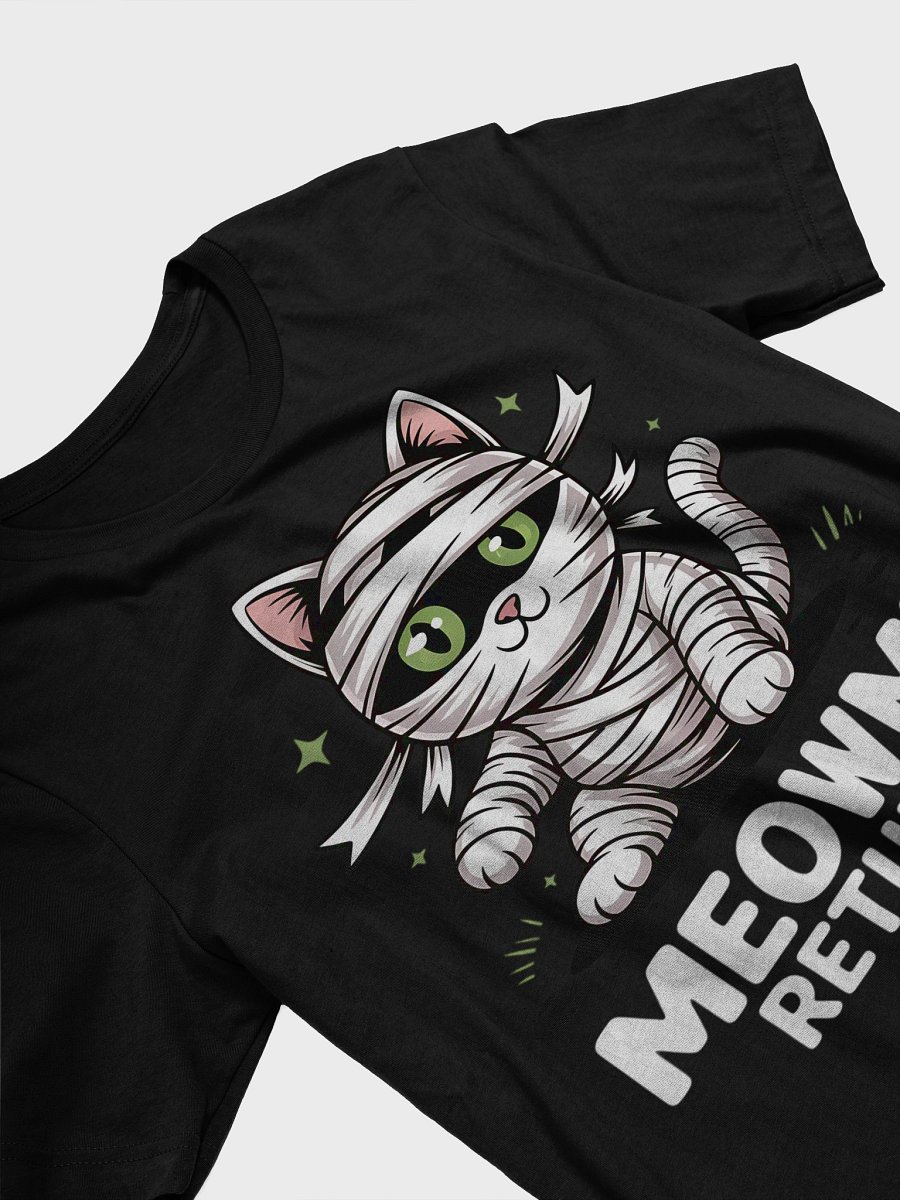 Mewmy Returns Cartoon Cat T-Shirt product image (25)