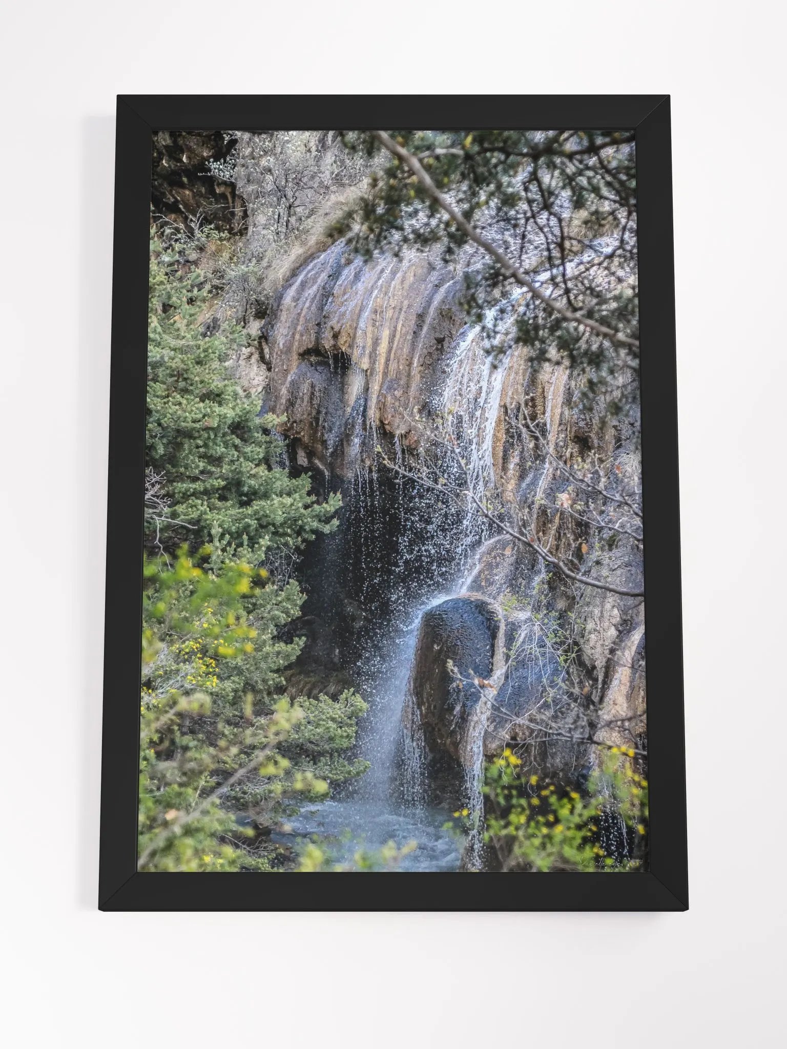 Print fine art - Hidden Oasis – Cascade de Costeplane, Lauzet-Ubaye product image (7)