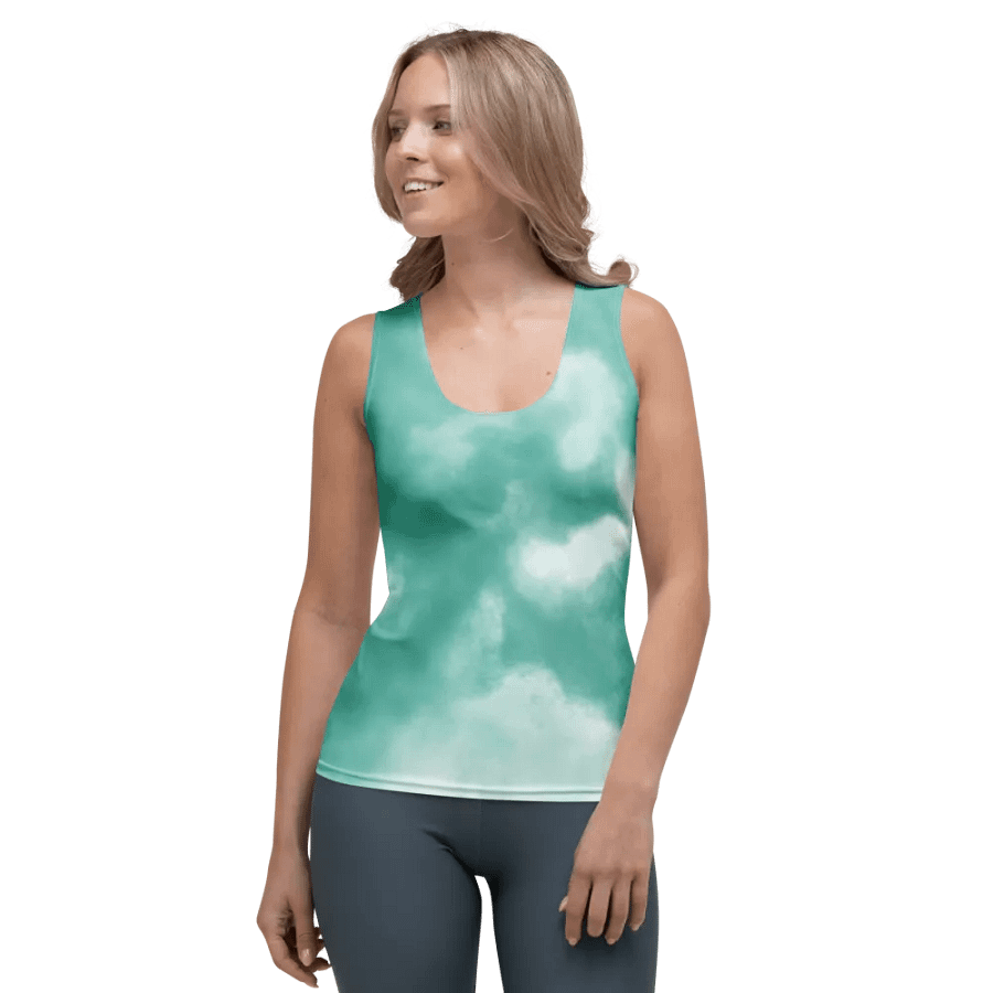 Aqua Dream All-Over Women's Tank Top product image (1)