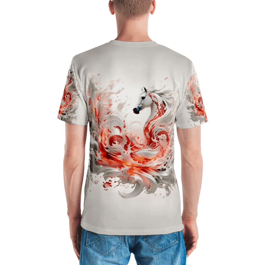 Crystal horse T shirt product image (2)
