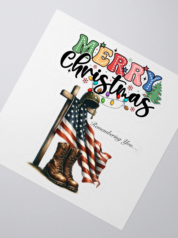 Remembering You Military Sticker product image (2)