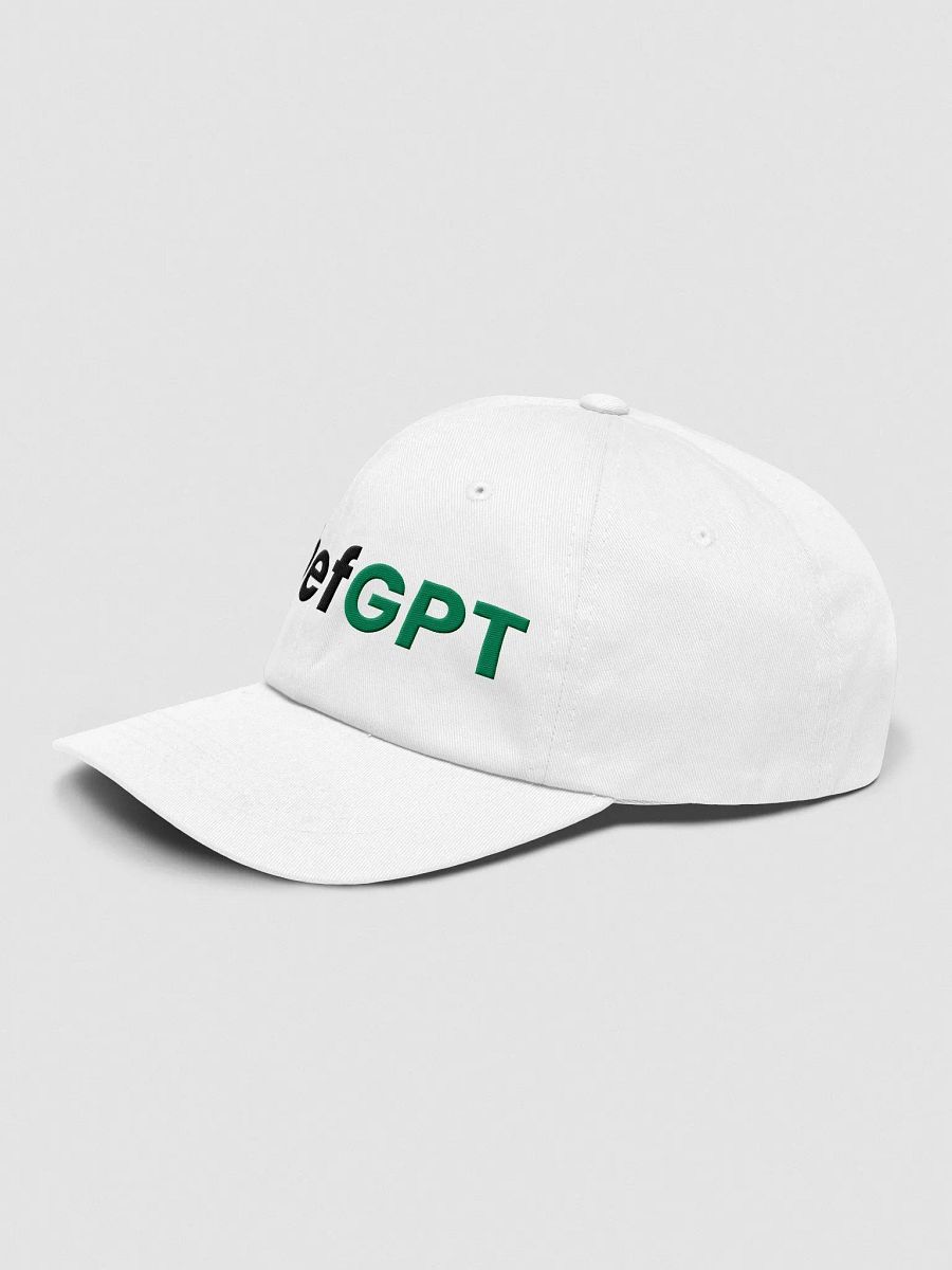 White ChefGPT Cap product image (3)