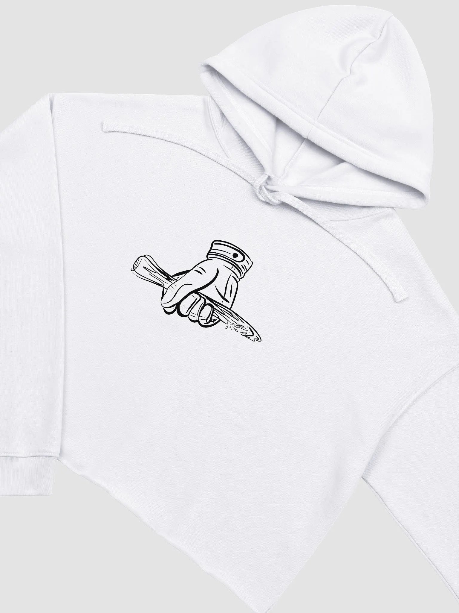 Glove & Icicle Crop Hoodie product image (13)