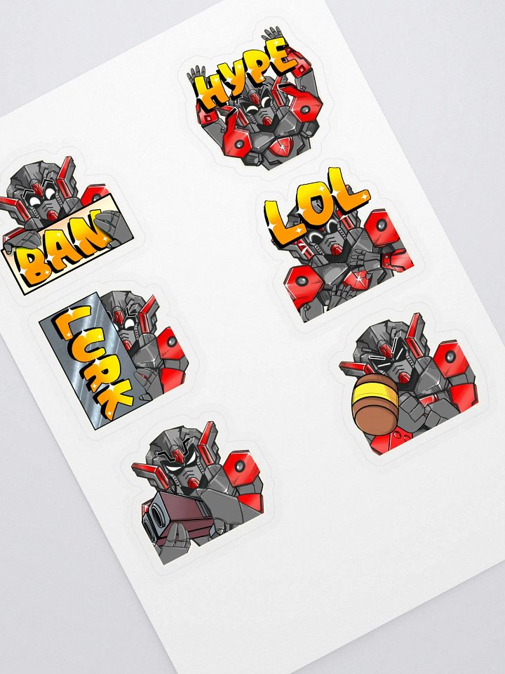 Titan Emote Stickers product image (1)