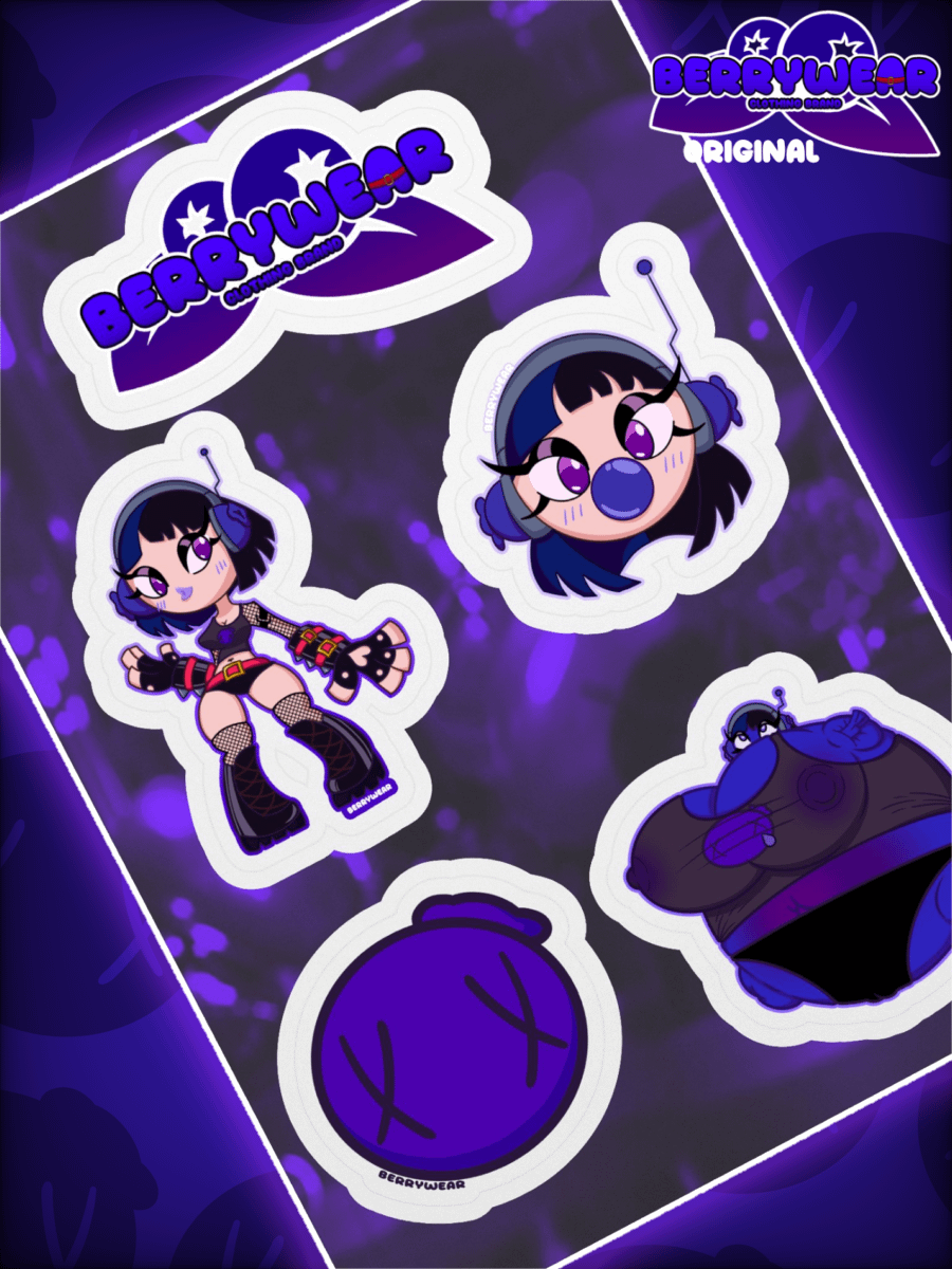 Berrywear Vicky - Sticker Sheet product image (1)