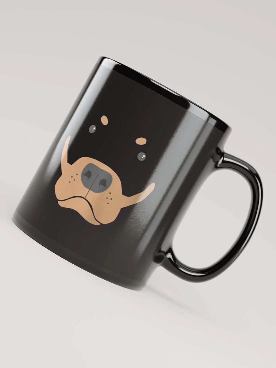 DIY Cartoon Rottweiler Face Mug Kit product image (7)