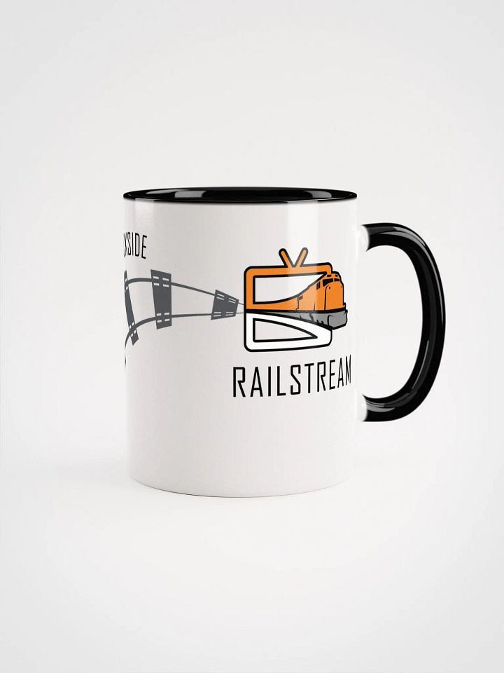 Trackside Mug - Colored Handle product image (1)