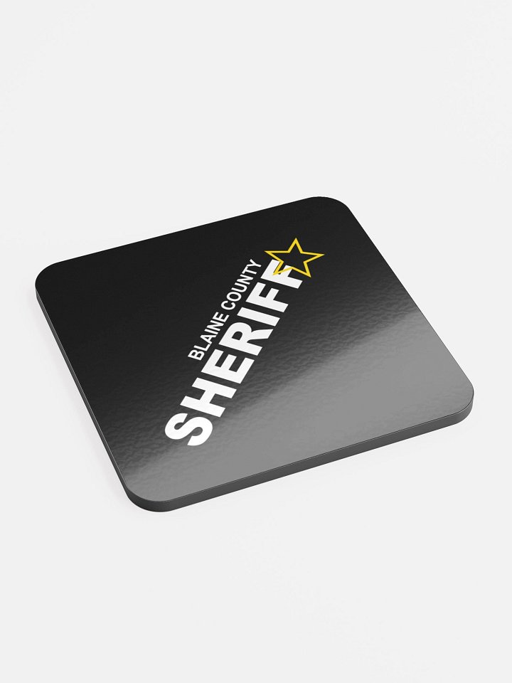 BCSO Badge Coaster product image (2)