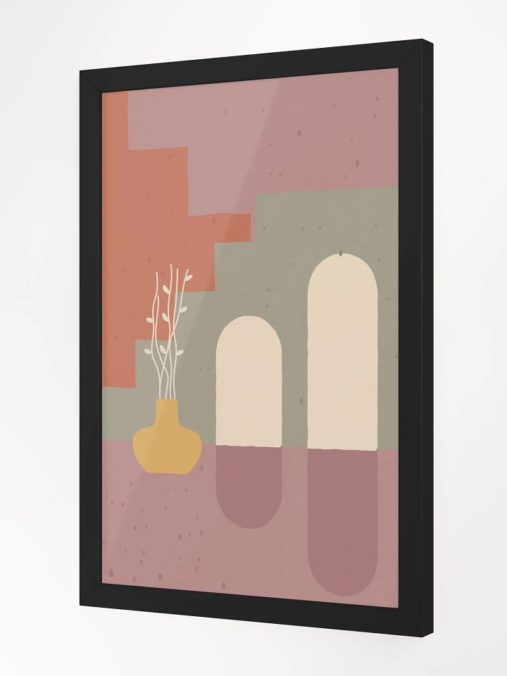 Minimalist Vase and Arch Abstract Poster product image (7)