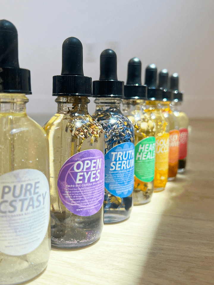 Essential Chakra Body Oil Set product image (1)