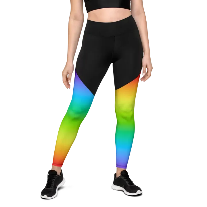 Rainbow Sport Leggings product image (2)
