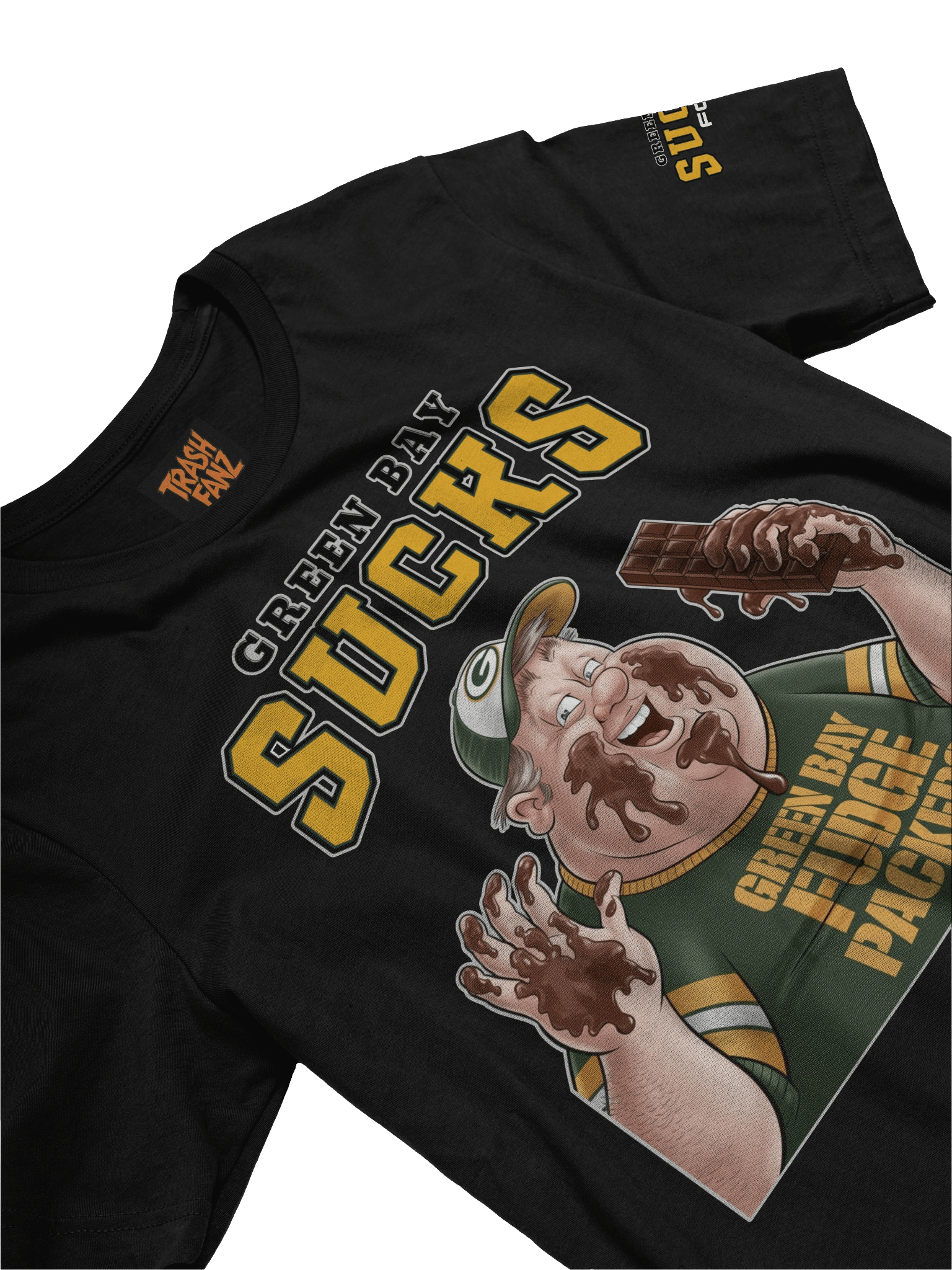 NEW Green Bay Sucks "Fudge Packers" Tee | Green Bay Packers | NFL Rival Locker product image (6)