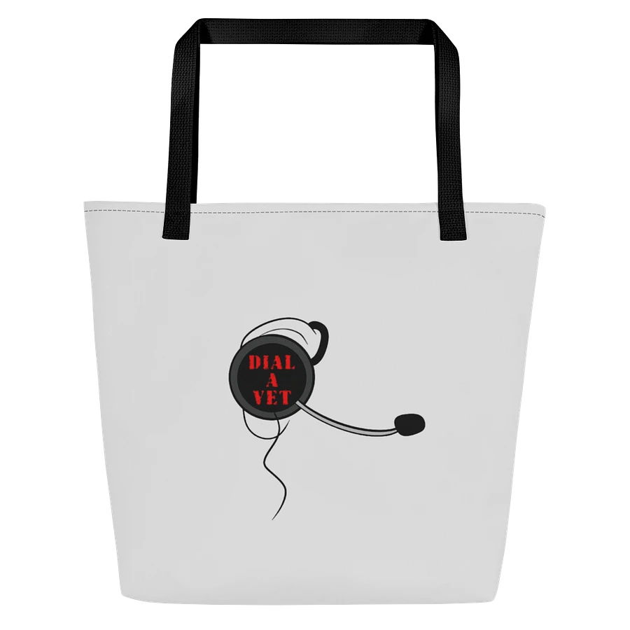 Dial-A-Vet Tote Bag With Pocket product image (1)