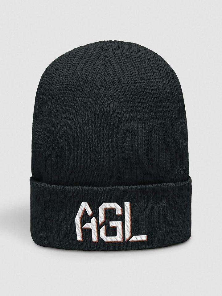 AGL Beanie - White Text product image (1)