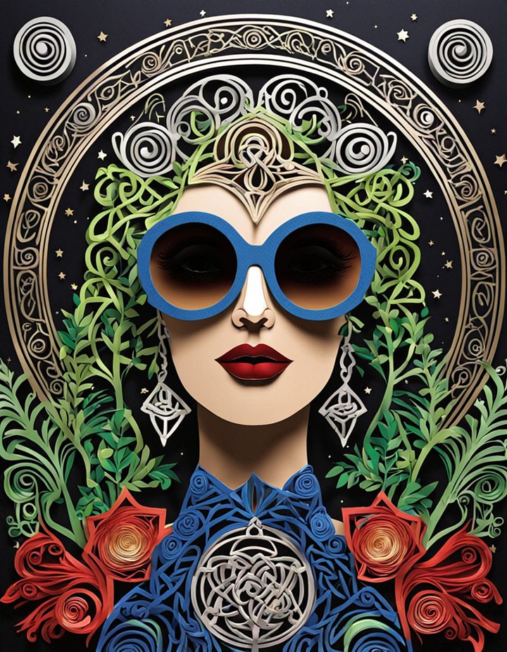 Winter Wiccan 13 - Instant Download product image (1)