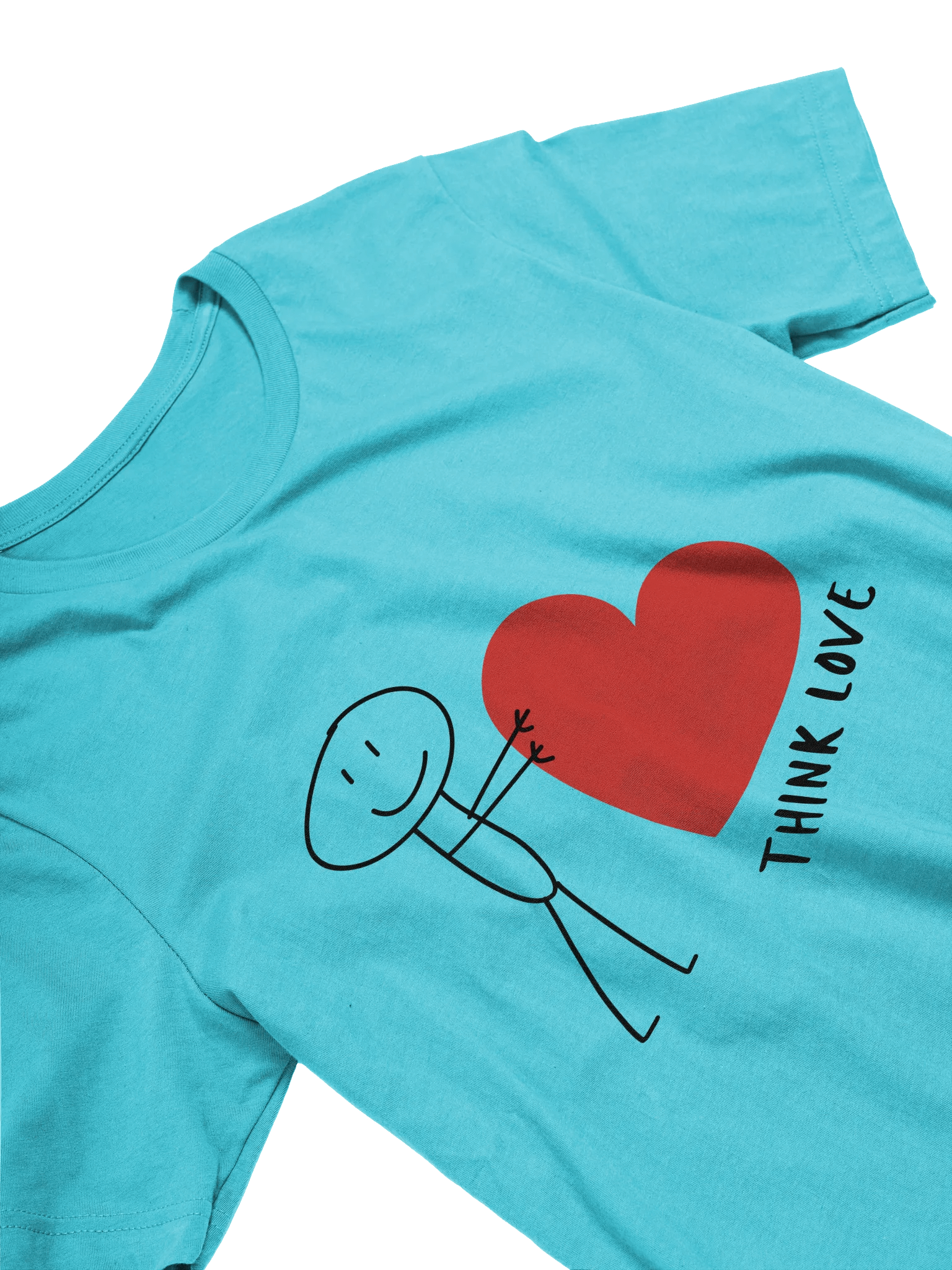 Think Love Supersoft T-Shirt product image (3)