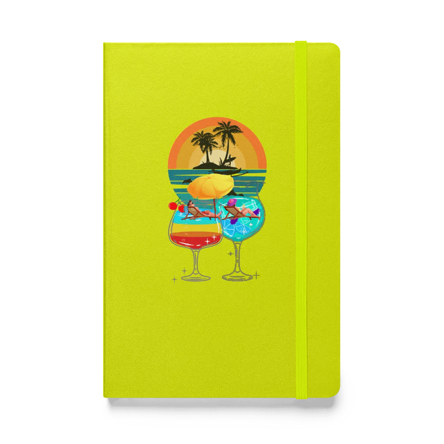 Tropical holiday Hardcover Notebook for holiday planners or memories product image (1)