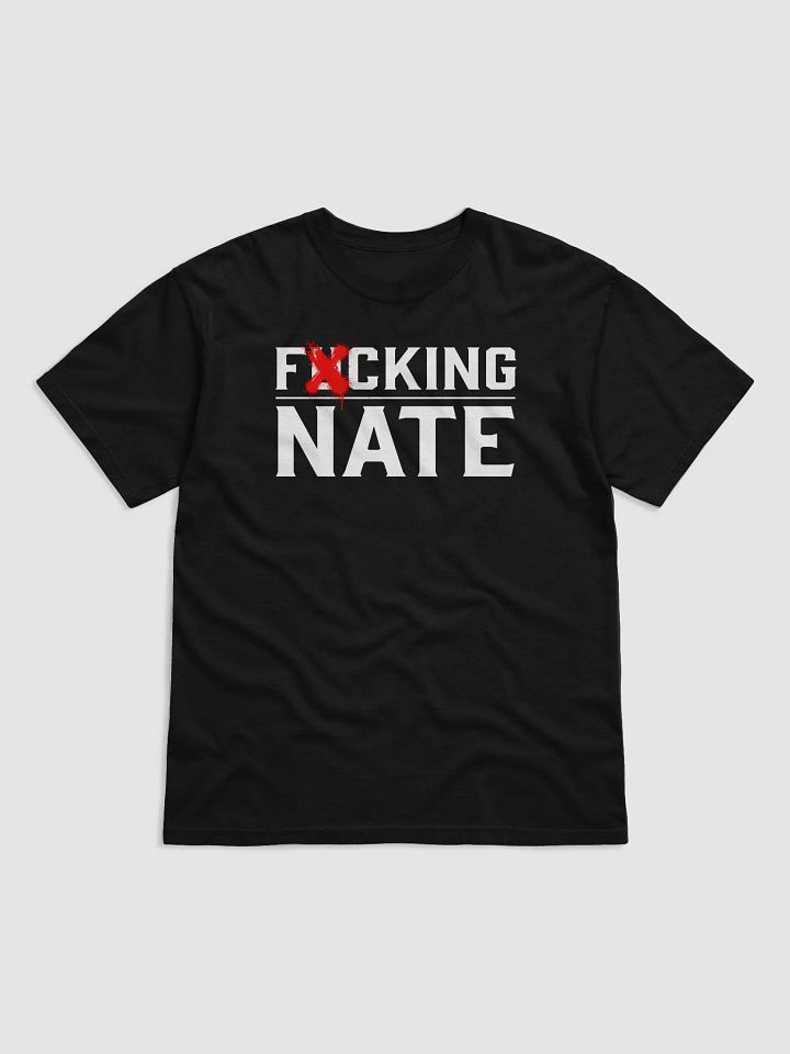 Censored Nate unisex black tee product image (1)