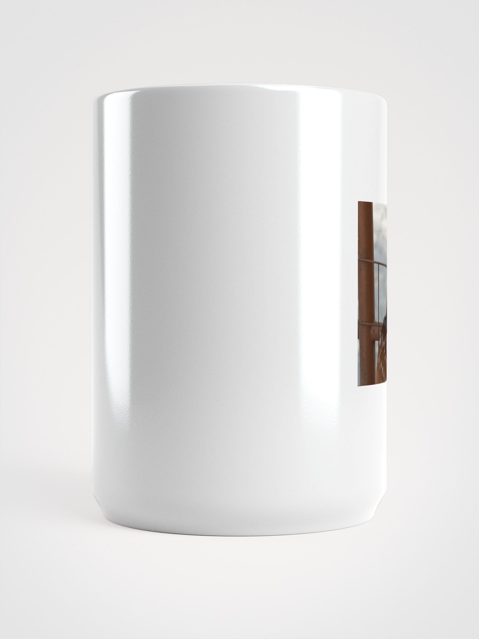 Spotted Deer White Glossy Mug product image (5)