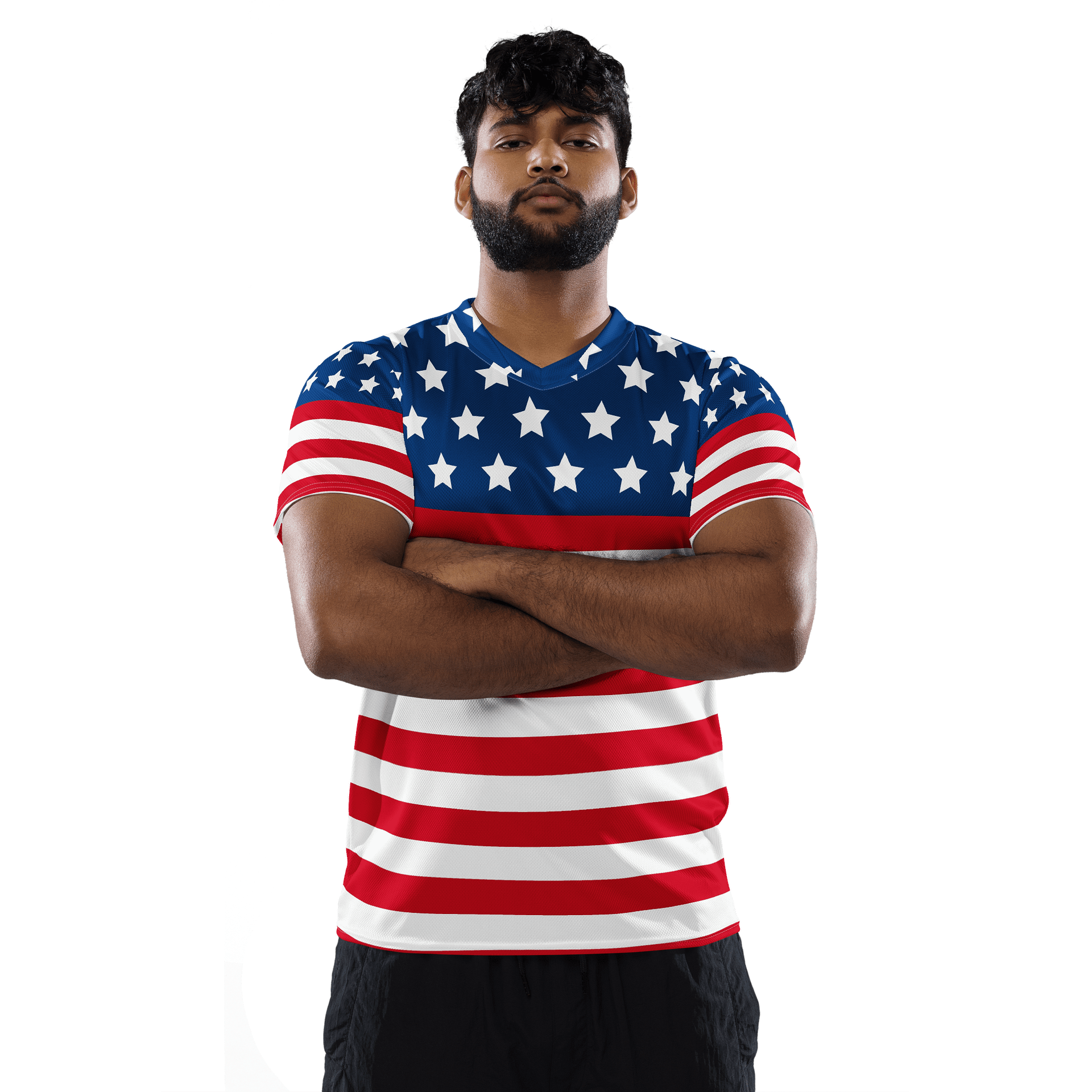 Patriotic All-Over Print Sports Jersey product image (2)