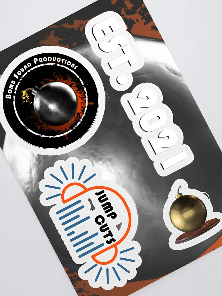 Bomb Squad Productions Sticker Sheet product image (1)