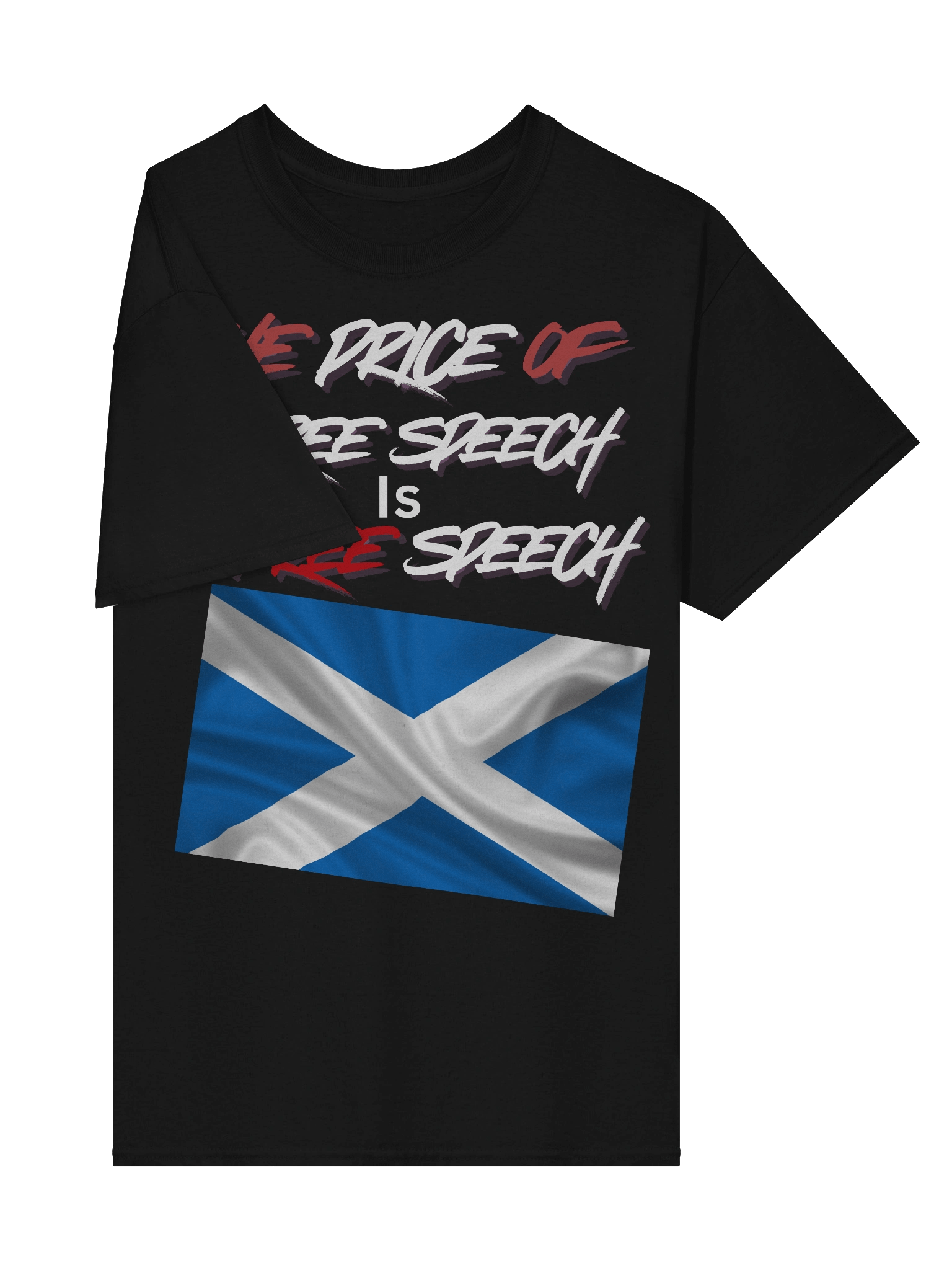 Scottish Free Speech Flag T-Shirt product image (6)