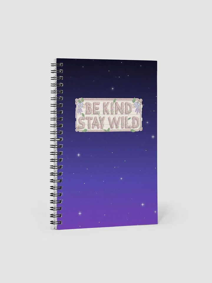 Be Kind Stardew Inspired Nighttime Notebook product image (1)