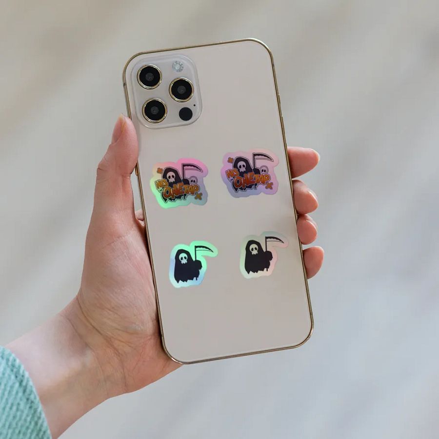 Holographic One Tap Sticker Collection product image (6)