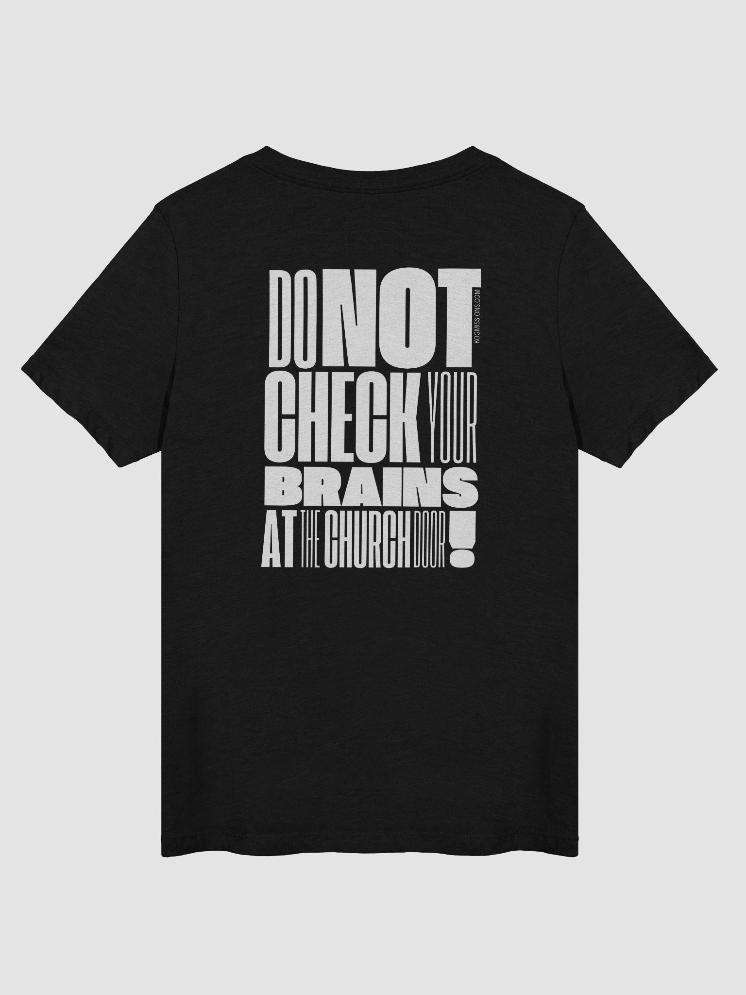 Church Lies Women's Lightweight Relaxed Fit V-Neck Tee product image (2)