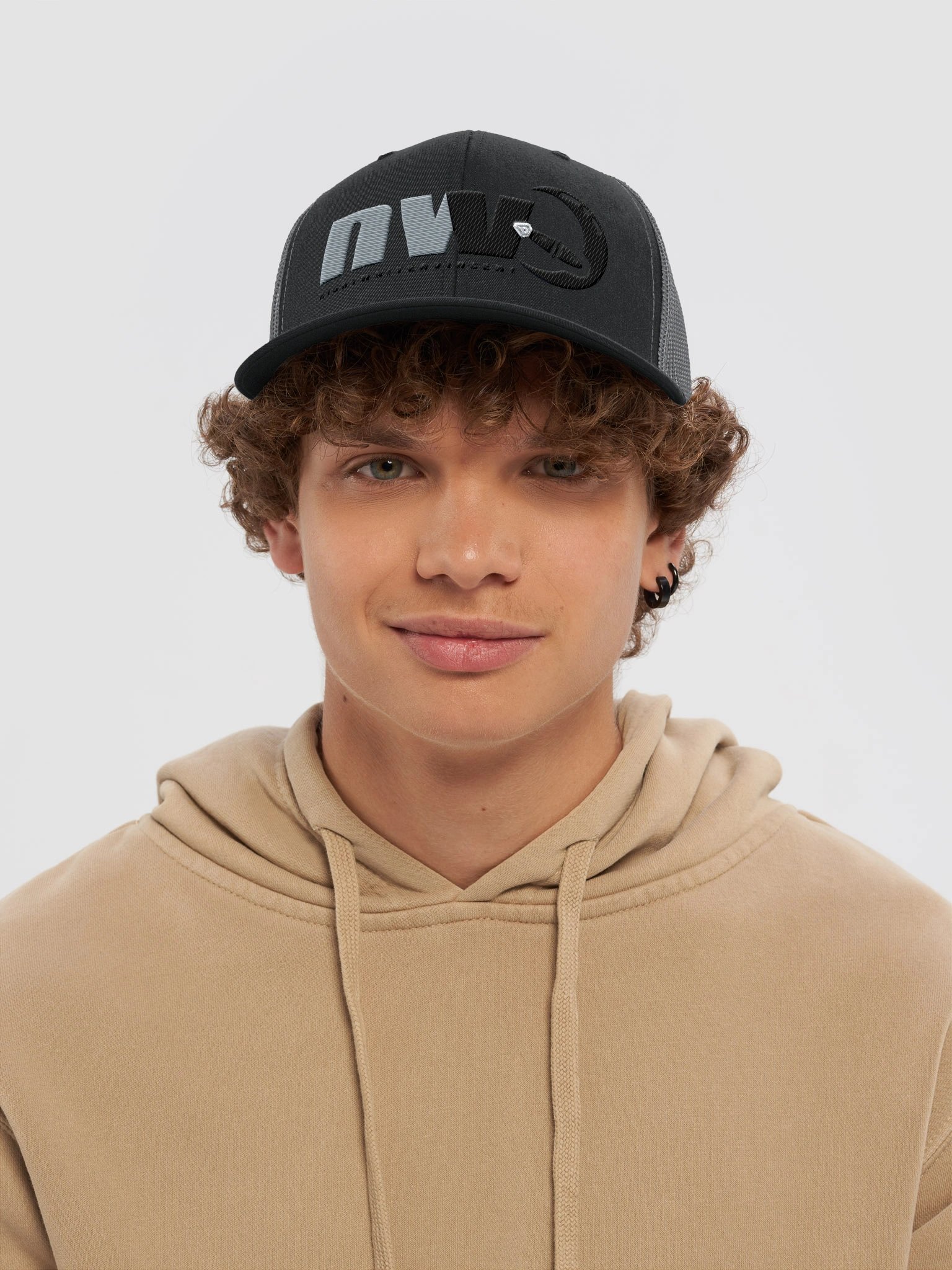 Night Writer Vincent Logo Trucker Hat product image (13)