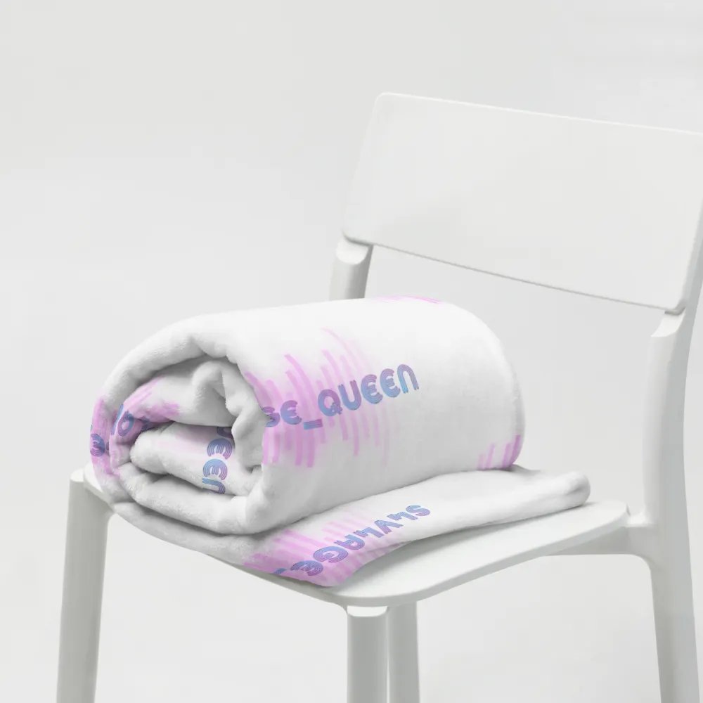 Neon Savage Throw Blanket product image (6)