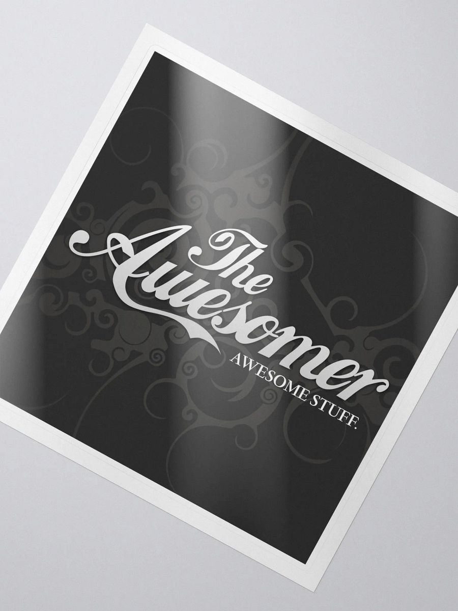 Awesomer Vinyl Sticker product image (2)