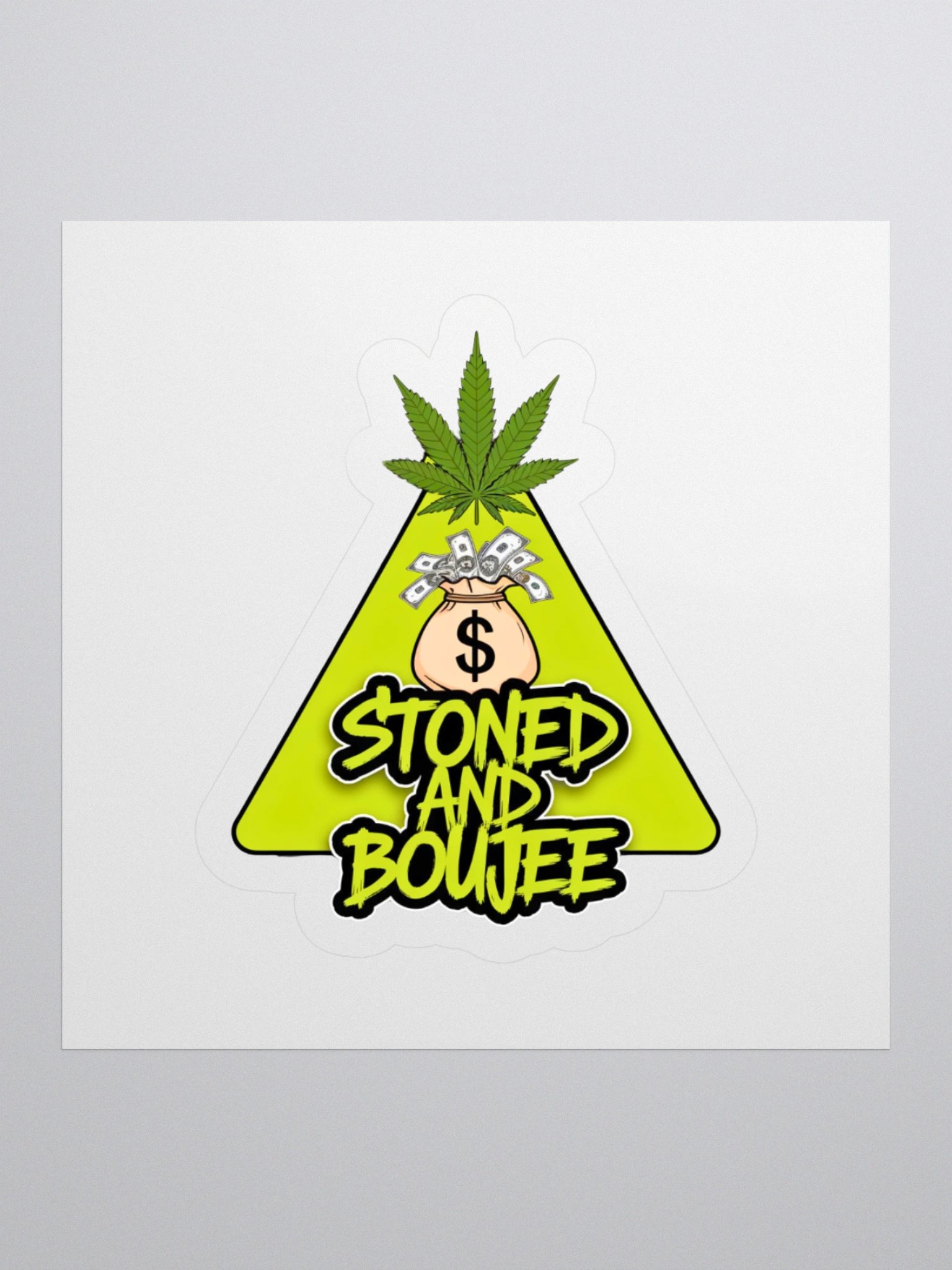 Stoned & Boujee Sticker product image (1)