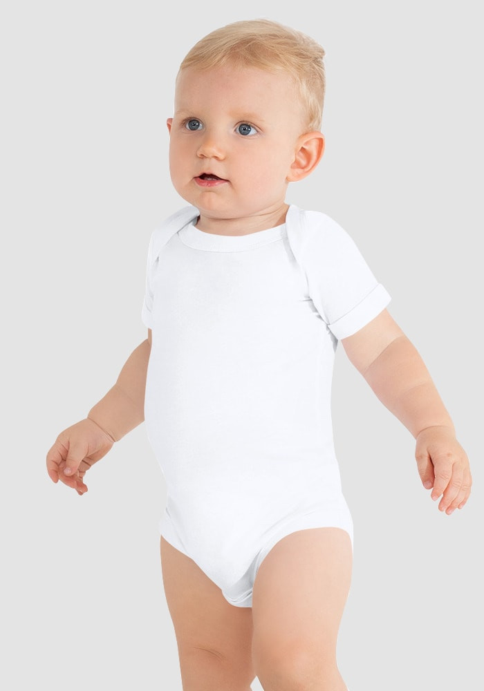 Photo showing Bella+Canvas Baby Short Sleeve One Piece 