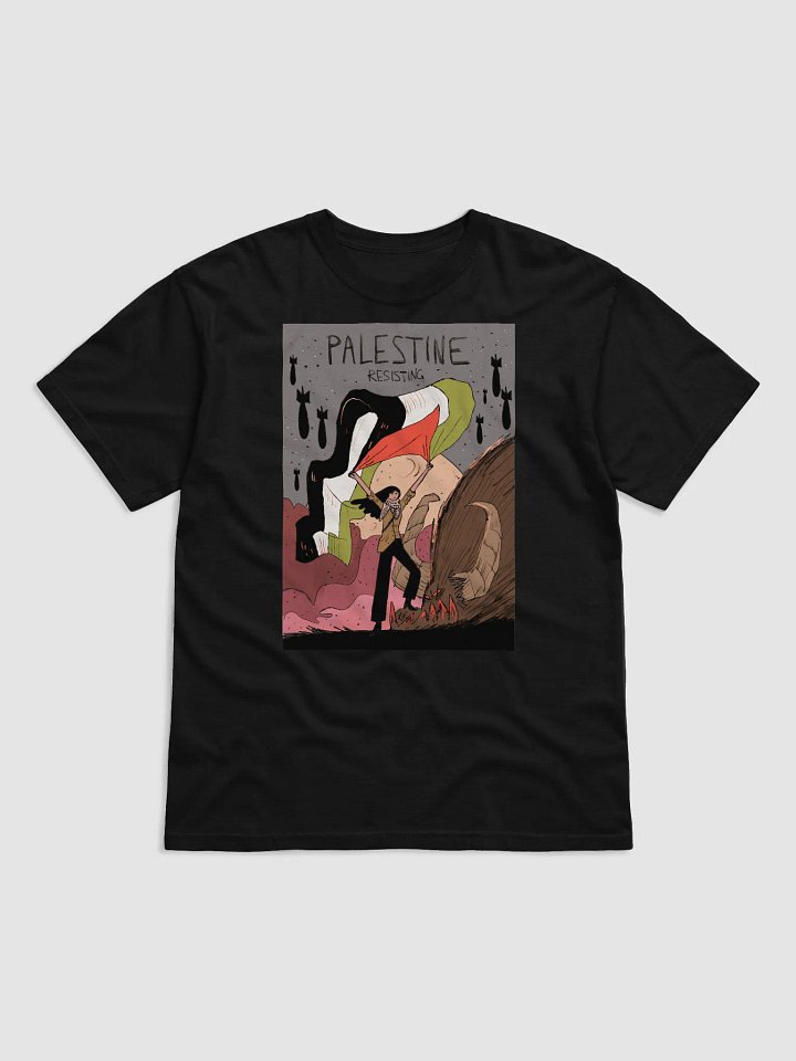 Palestine Resisting Flag T-Shirt product image (1)