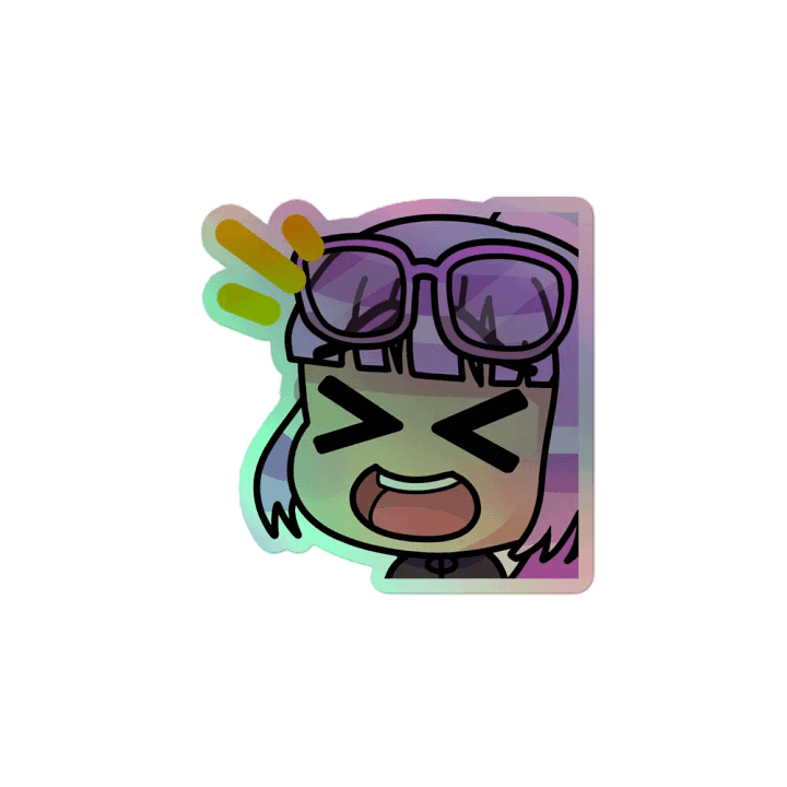 LUL holographic sticker product image (2)
