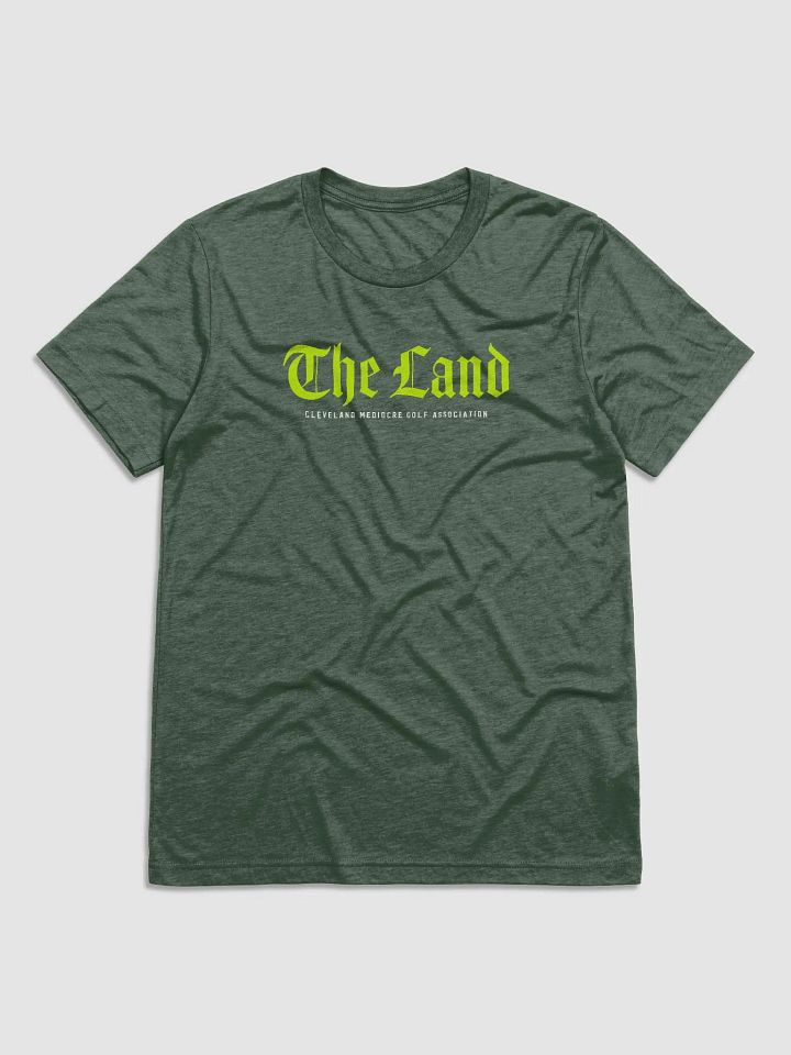The Land...of Mediocre Golf Triblend Tee product image (1)