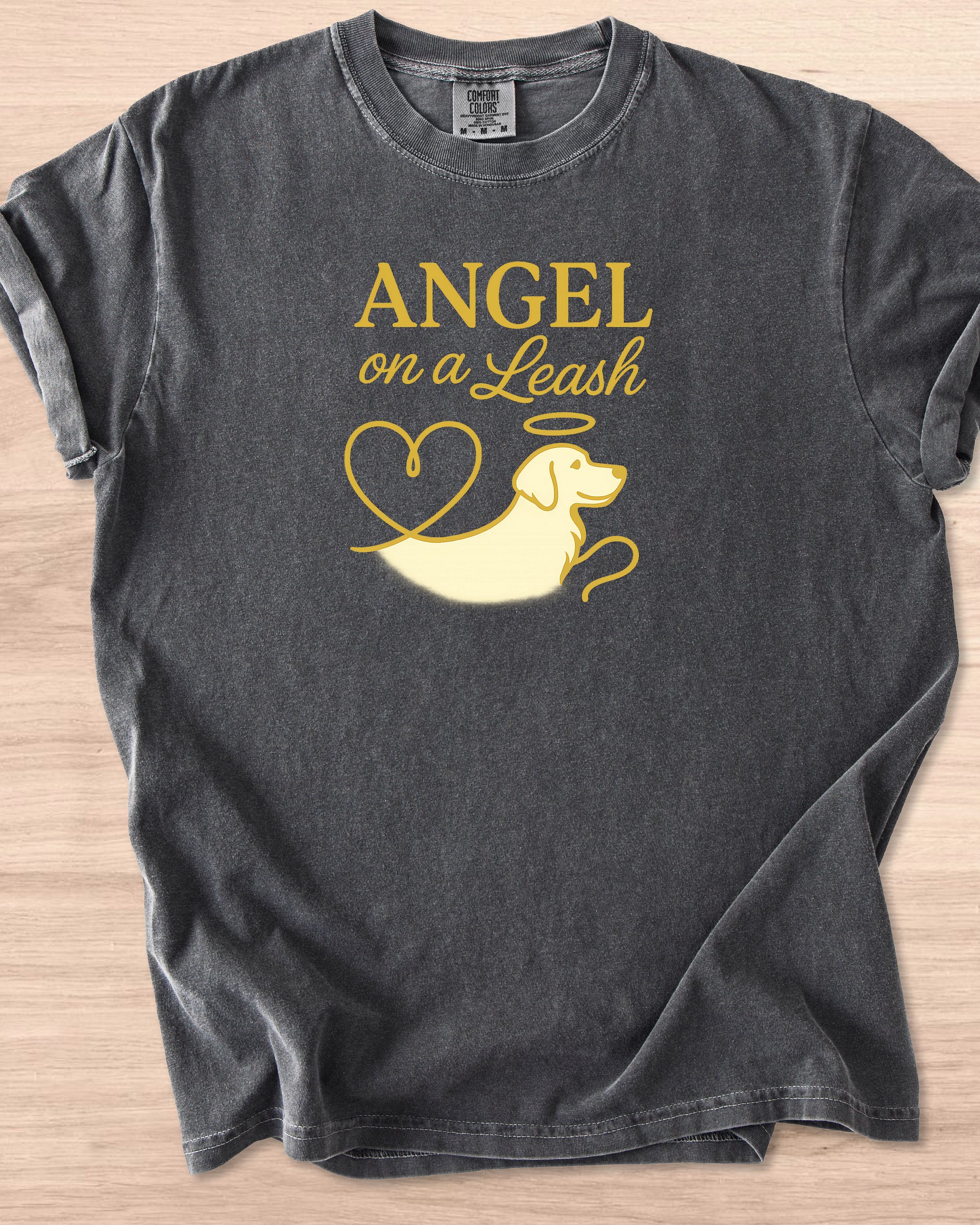 Angel On A Leash (Golden Retriever) Tee product image (70)