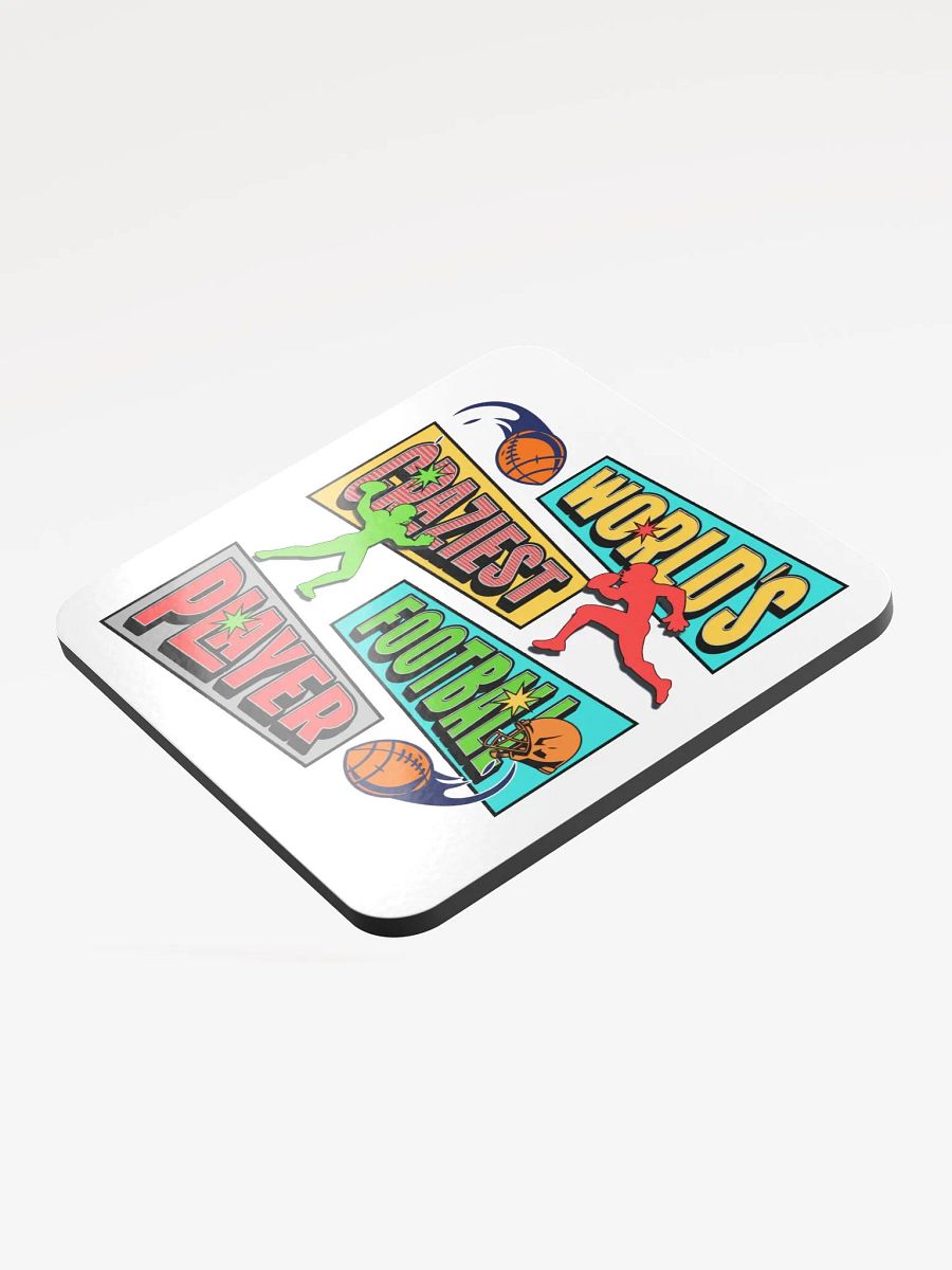 Worlds Craziest Football Player Coaster Set product image (3)