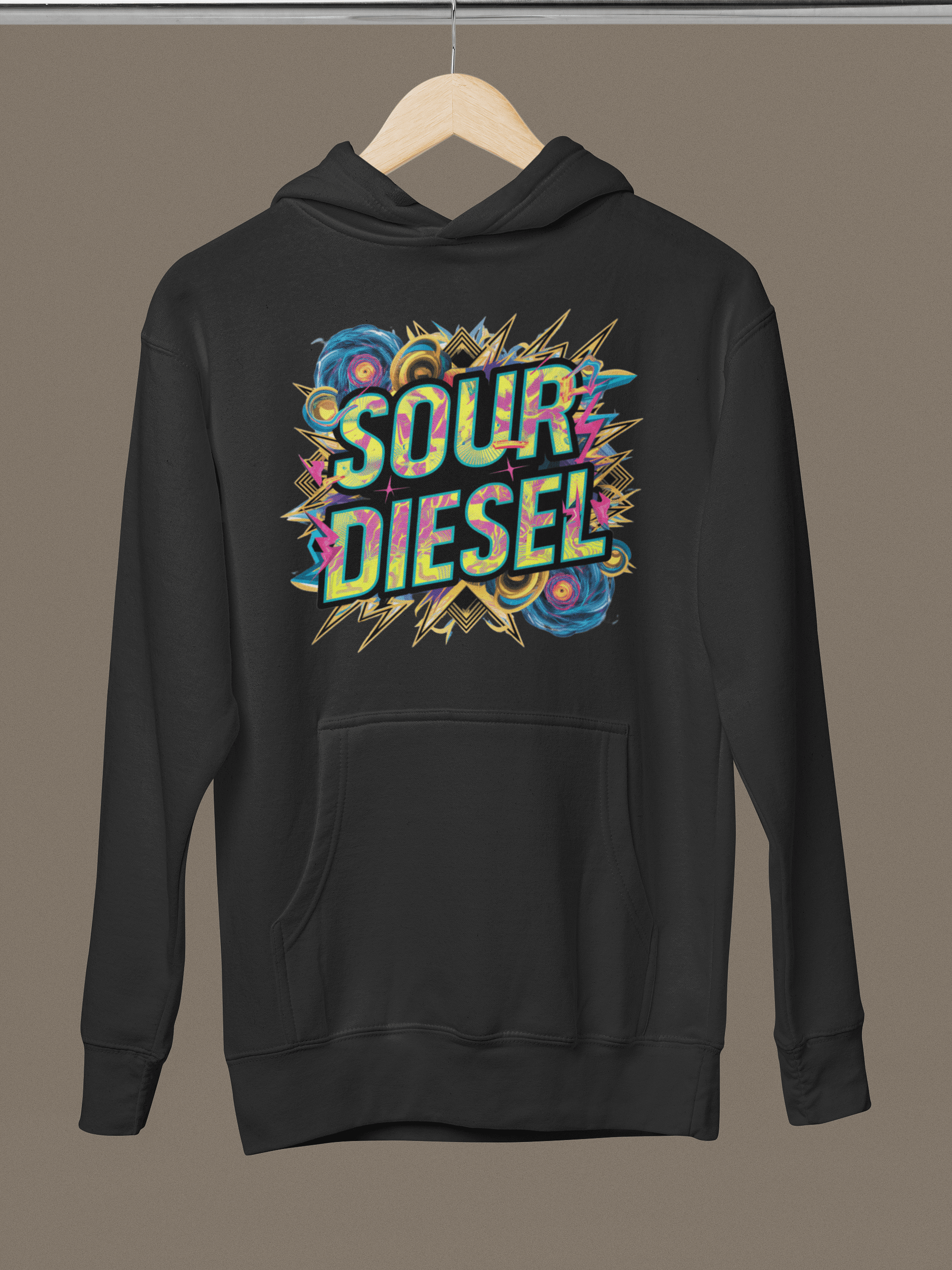 SOUR DIESEL STRAIN EXPLOSION - Premium Pullover Unisex Hoodie product image (1)