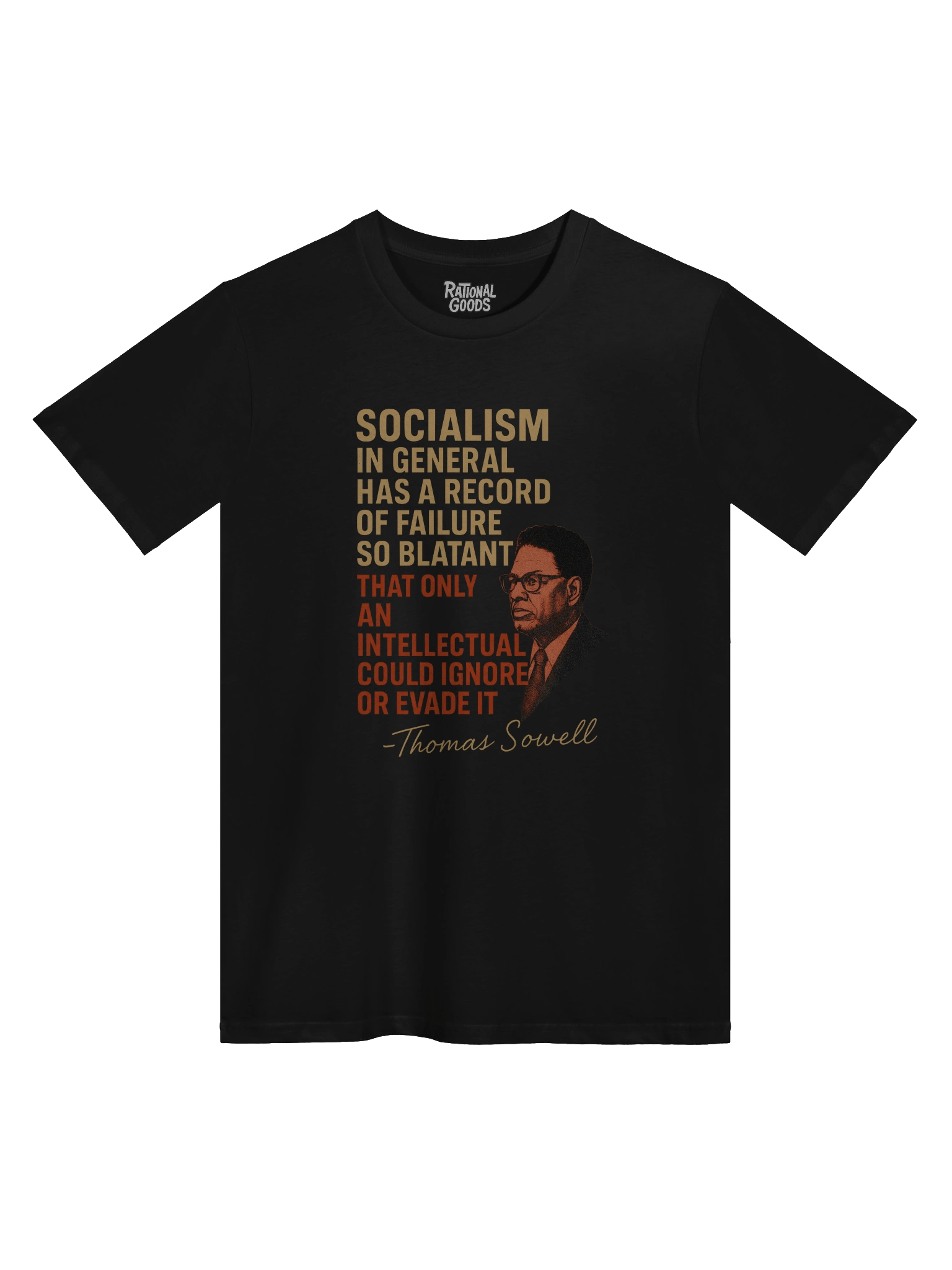 “Record of Failure” – Thomas Sowell Quote Tee (Premium Edition) product image (1)