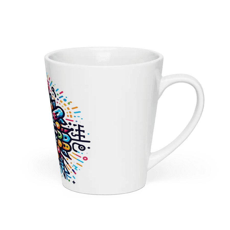 Kaleidoscope Dreams Latte Mug product image (2)