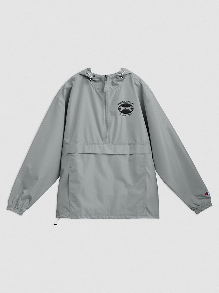 Champion Packable Jacket (Gray) | Embroidered product image (1)