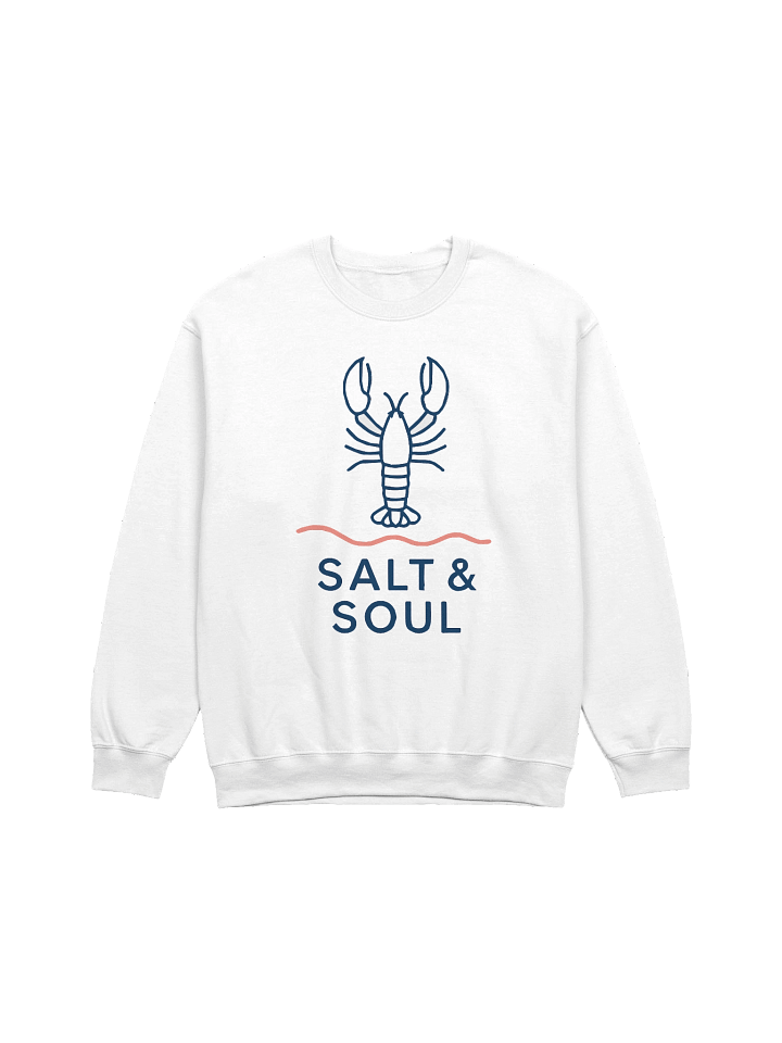 Salt & Soul Lobster Sweatshirt – Minimalist Ocean-Inspired Pullover product image (1)