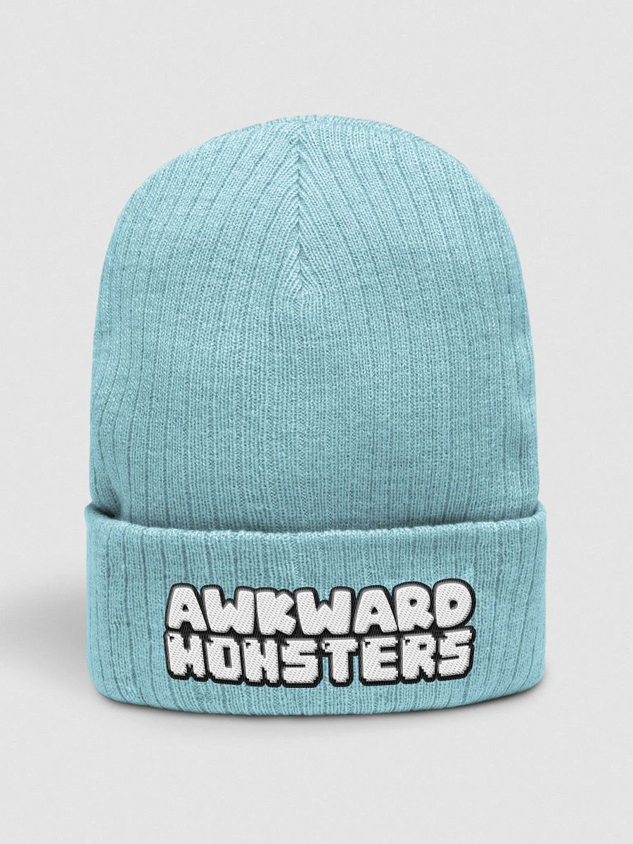 Light Blue AwkwardMonsters Beanie product image (1)
