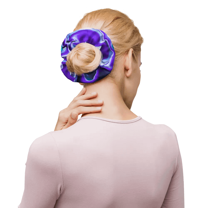 Purple ripple Scrunche product image (2)