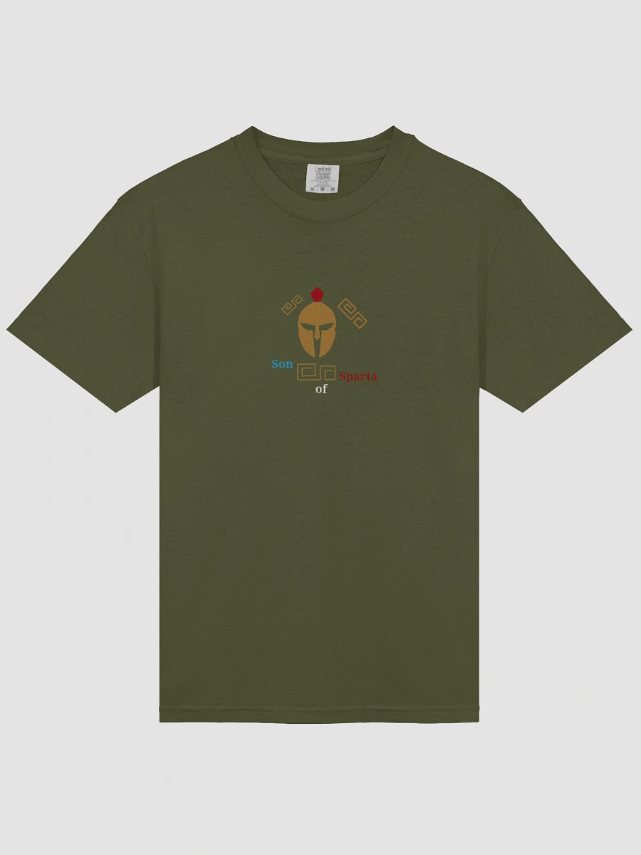 Spartan Geometric Helmet T-Shirt product image (3)