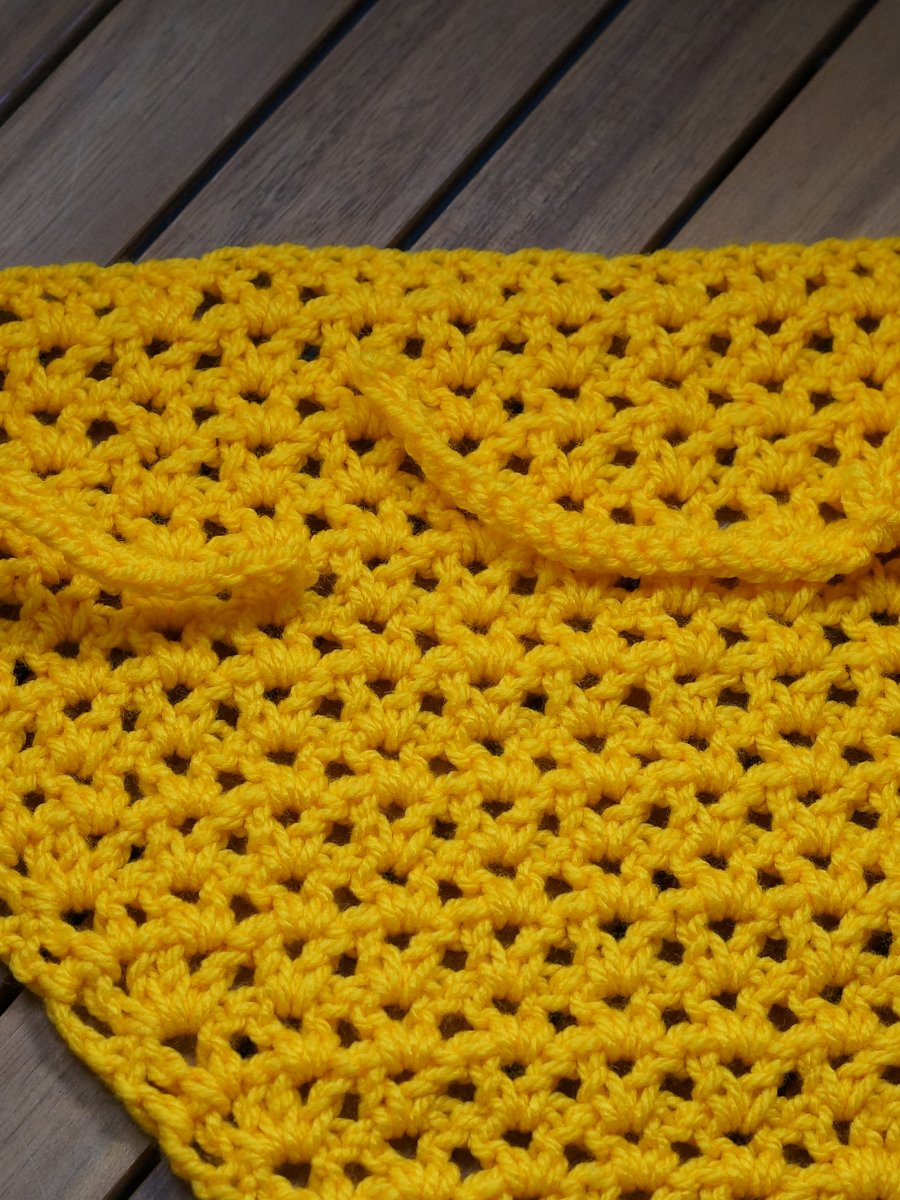 Striped V stitch bandana pdf pattern product image (5)