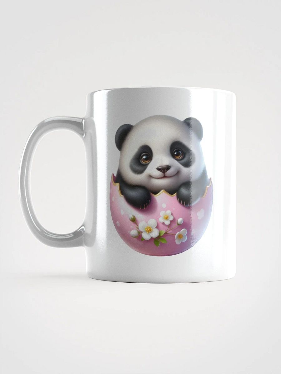 Panda Easter Egg - White Mug product image (2)